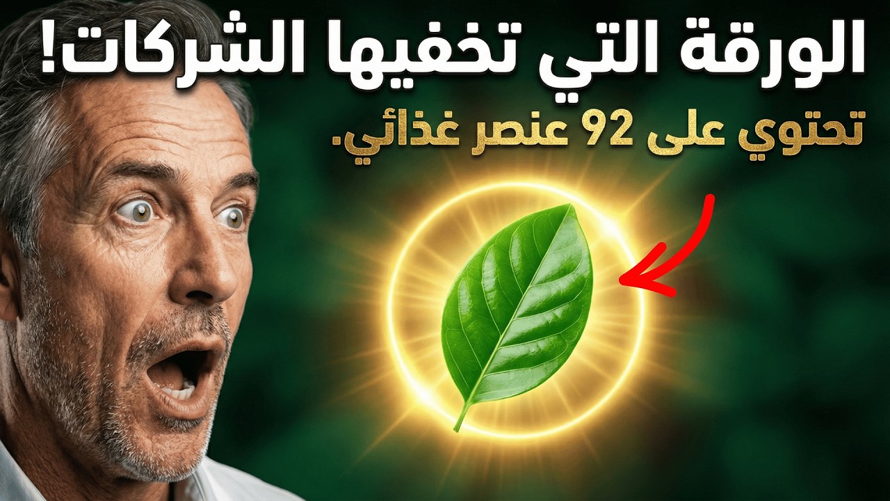 هذه الشجرة تحتوي 92 عنصرًا غذائيًا في ورقة واحدة - لماذا تخفيها شركات المكملات عنك؟