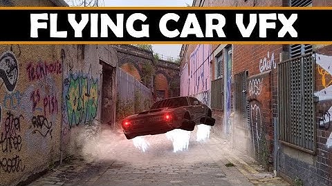 Flying Car Vfx  with 3ds max , phoenix fd & After effects vfx video.