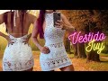 Vestido Ivy em crochê ( parte 2 ) Feito com fio Rayza vest