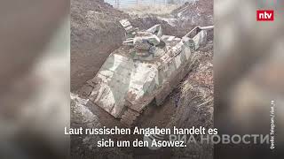 Verschollener 41 Tonnen Monster-Panzer Asowez Offenbar Von Russen Entdeckt Ntv