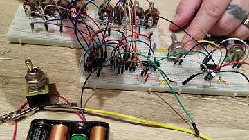 My first 8 step sequencer
