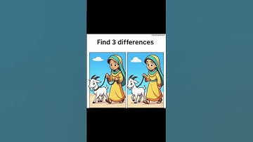 Find 3 Differences (EASY/MEDIUM): Relaxing Visual Puzzle#gaming