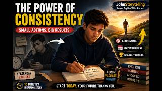 The Power of Consistency | Learn English Through Storytelling | English Listening Practice