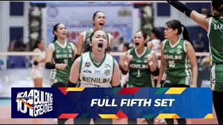 FULL FIFTH SET (Semifinals) - Perpetual Lady Altas vs Benilde Lady Blazers | NCAA Season 101