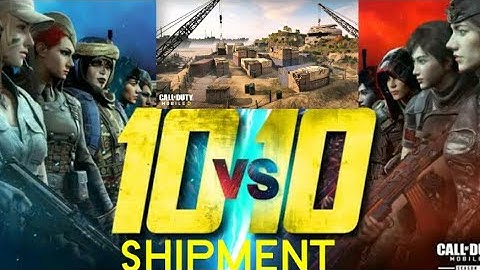 10v10 Shipment in COD Mobile is INSANE! Best mode to grind weapon camos? (CODM Controller Gameplay)