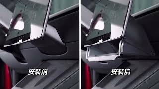 Center Console Screen Under Storage Box For Tesla Model 3/Y