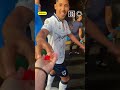 Post-win candy fist bumps for Monterrey 🍬