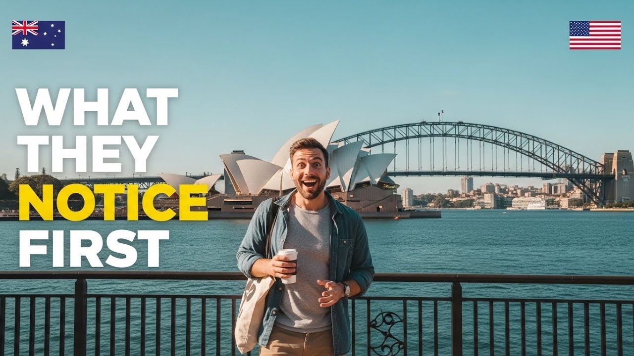 What Americans Notice First When They Arrive in Australia 🇦🇺🇺🇸