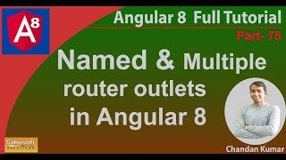 Named and multiple router outlets in Angular 8| Auxiliary Routes  | Angular 8 Tutorial in Hindi