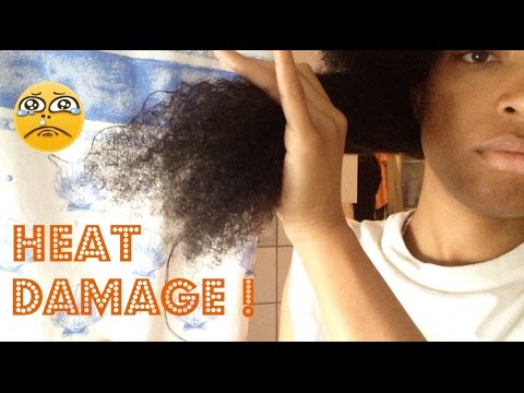 Vidéo: Comment protéger les cheveux naturels des dommages causés par la chaleur (avec photos)