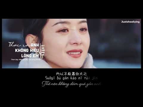 [Vietsub+Pinyin] Thực ra anh không hiểu lòng em • 其實你不懂我的心 | OST Gió Thổi Bán Hạ • 风吹半夏