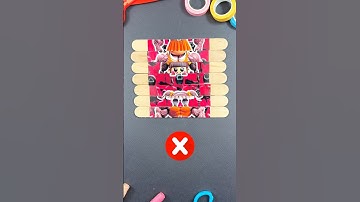 Solving Funny Paper Craft Puzzle with Doll from Squid Game 💀#squidgame #squidgame2 #puzzle #crafts