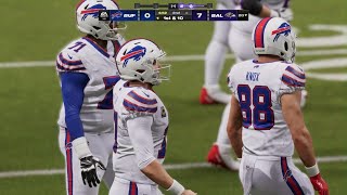 Bills vs Ravens Madden 24 Gameplay