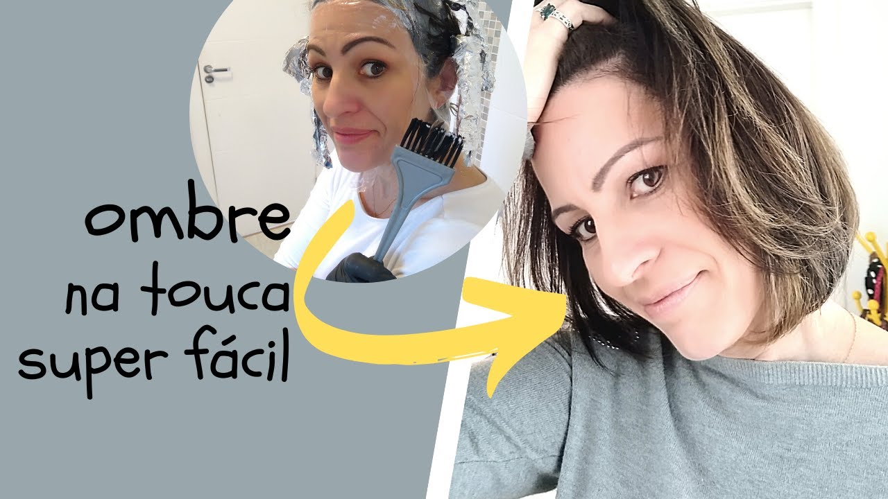 Ombre Hair na Touca -  Facil de Fazer