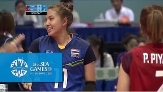 Volleyball Women's Team Final - VIE vs THA | 28th SEA Games Singapore