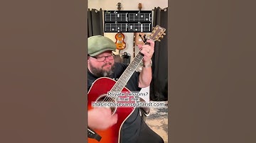 Thumbnail of Love Somebody by Morgan Wallen Guitar Tutorial! #shorts #guitar #guitarra #music #musica
