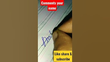 Parth Singh name in beautiful cursive writing, with best handwriting, By Pinky Sharma...