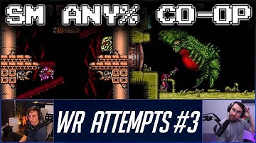 WR Attempts | Super Metroid Any% Co-op | Oats & Imyt #3 (Pre-WR run)