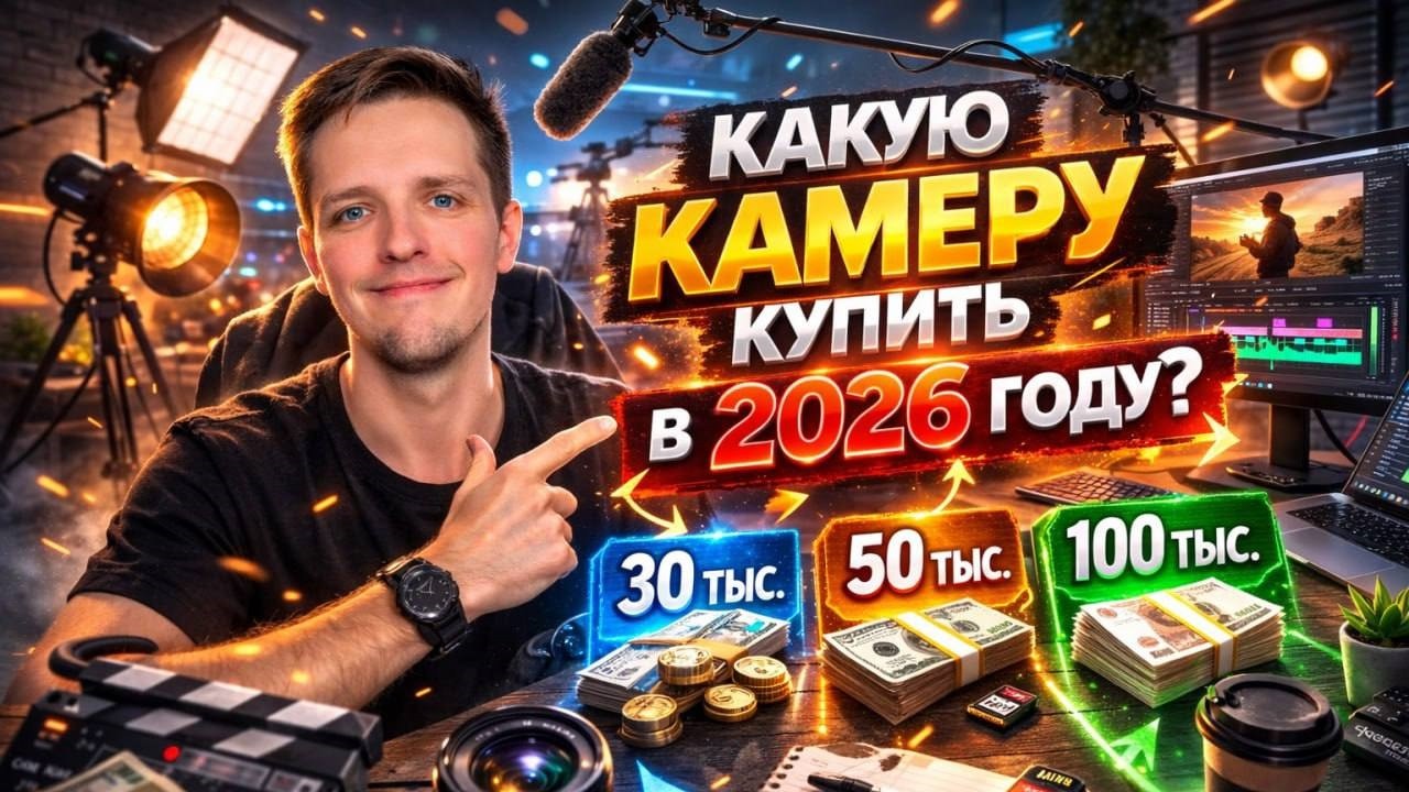 Какой фотоаппарат купить в 2026году за 30, 50 или 100 тысяч рублей? Смотрим рынок по Nikon и Canon
