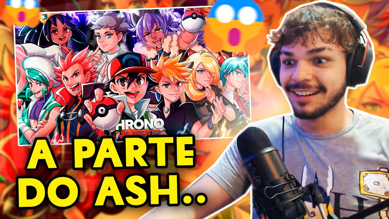 (EU NÃO ENTENDO NADA MAS GOSTEI!) REACT Campeões (Pokémon) - CAMINHO DA VITÓRIA | Chrono