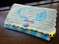 かぎ針編み込み 「スヌーピーの通帳入れ」  How to Crochet ①