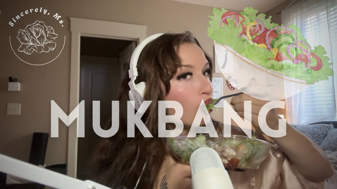 (Salad) MUKBANG with Ms. Rose