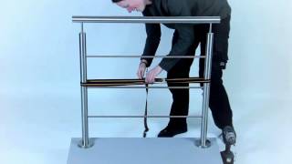 Montage Inox Trapleuning