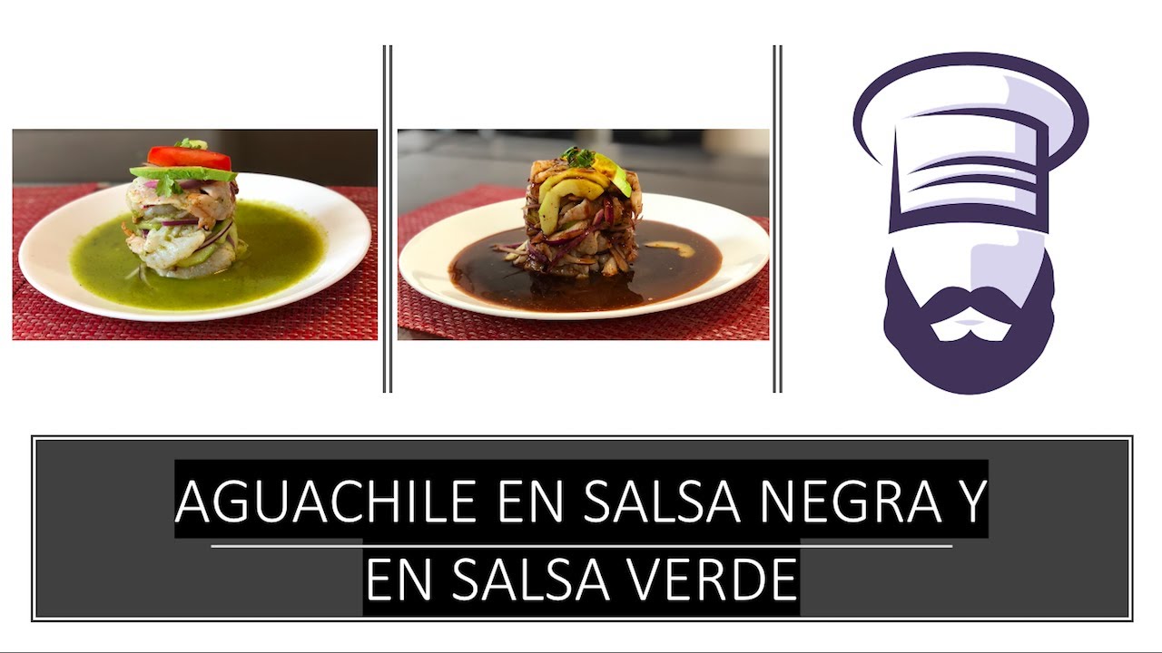 Aguachile de Camarón estilo Sinaloa en Salsa Negra y en Salsa Verde -  YouTube
