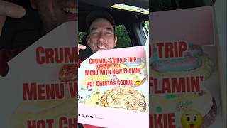 Crumbl Road Trip Menu w/ Flamin' Hot Cheetos COOKIE 👀🍪 #crumbl #Cookies