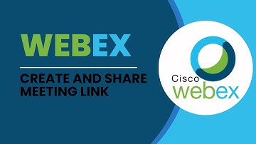 How To Create And Share Webex Meeting Link | Schedule A Meeting on Cisco WebEx
