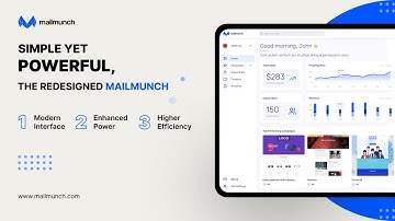 Take a fresh start with the new Mailmunch, simpler yet more powerful!