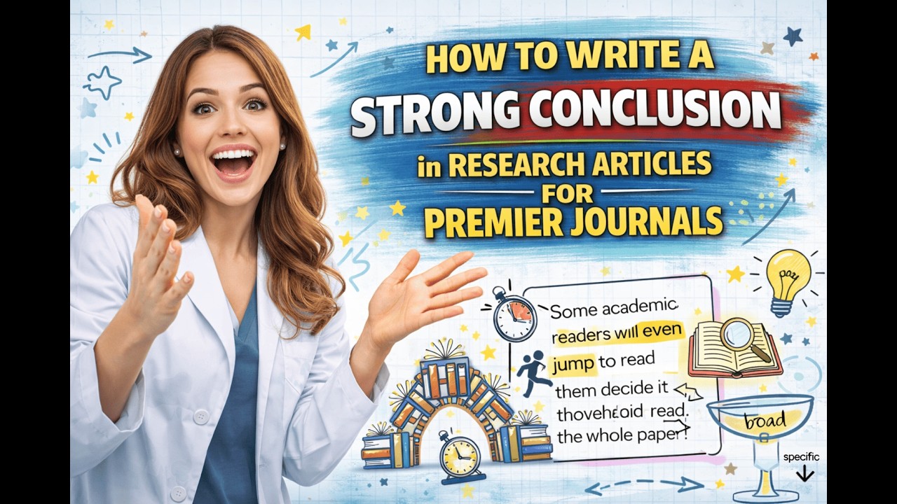 Как написать убедительное заключение в научных статьях для ведущих журналов? Часть 1, часть 9.