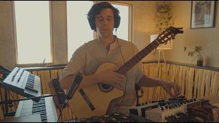 Explorations with classical guitar - live ambient performance