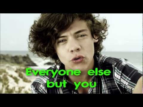 (+) One Direction - What Makes You Beautiful (Lyric Video)