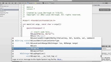 Xcode Tips L7 - Code Snippets