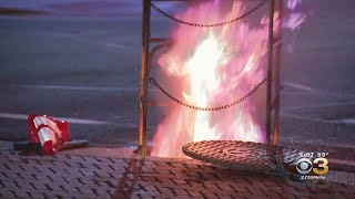 Several Customers Still Without Power After Underground Fire In Old City, PECO Say
