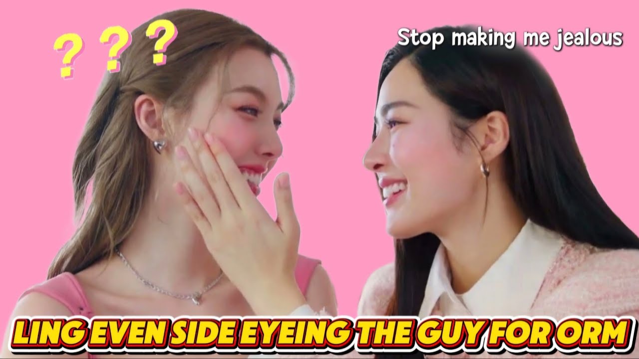 (LingOrm) LING GOT JEALOUS WHEN A MAN APPROACHED ORM | Orm flexing Ling as her lover