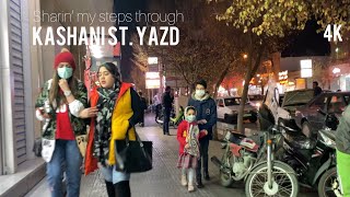 Kashani St. and Shahab Mall, Yazd خیابان کاشانی و پاساژ شهاب