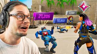 J'ai fait TESTER CS2 à un IMMORTAL de VALORANT .. (choqué prem deg)