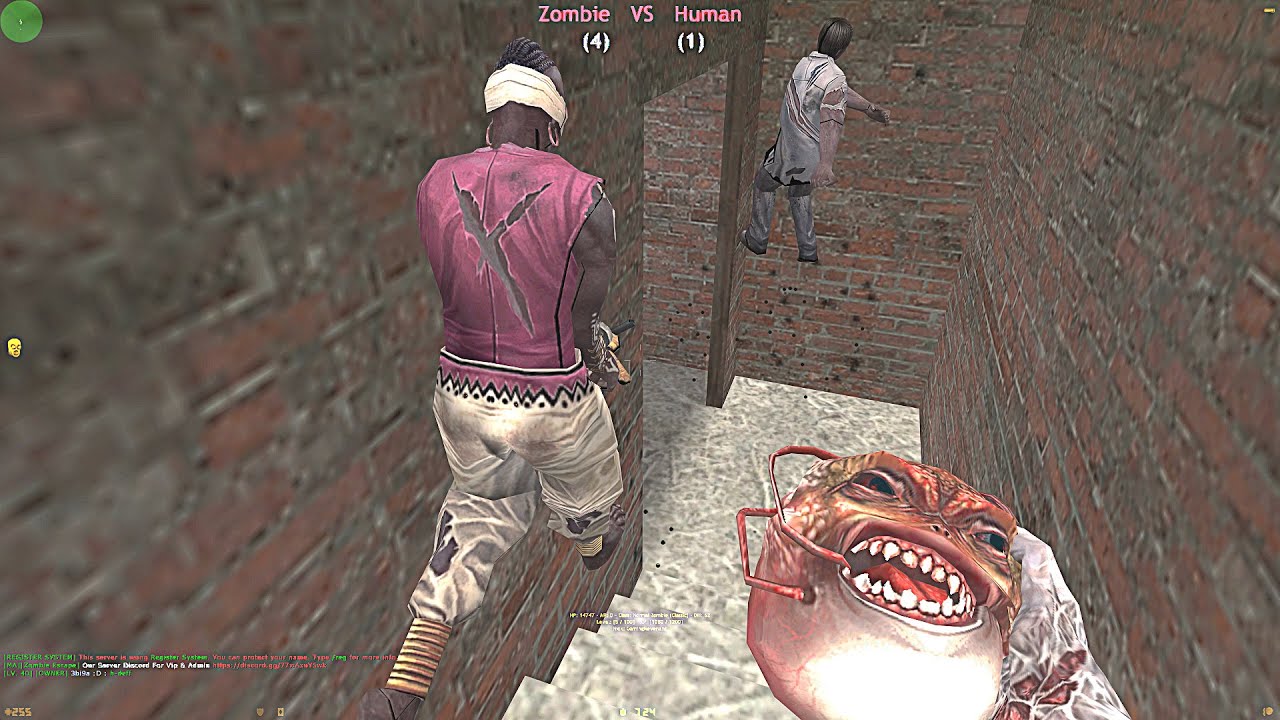 Counter-Strike: Zombie Escape Mod - ze_3bi9a_MA on Monsters Arena