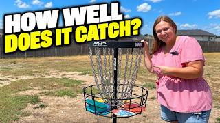 MVP Disc Sports Black Hole Pro HD 24-Chain Portable Disc Golf Basket Target - Review