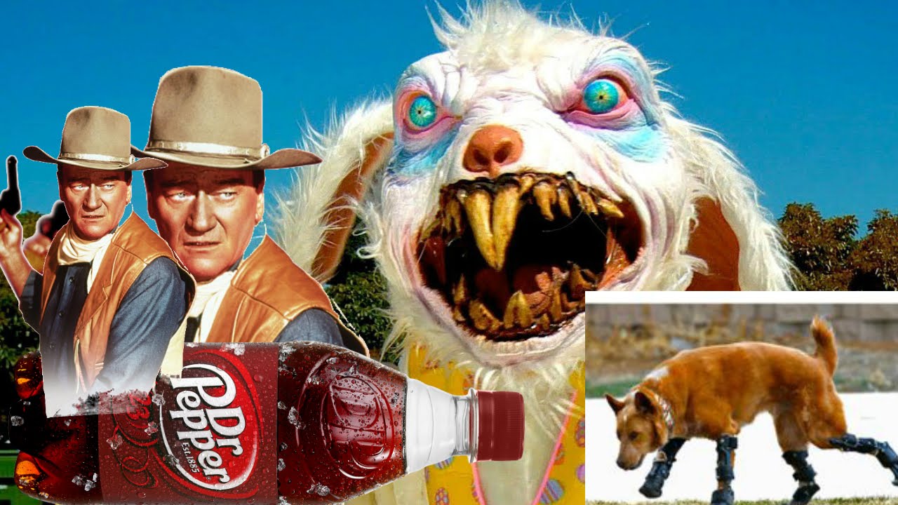 Easter bunny meth head, Live long w/ Dr. Pepper, Bionic dog, & MORE ...