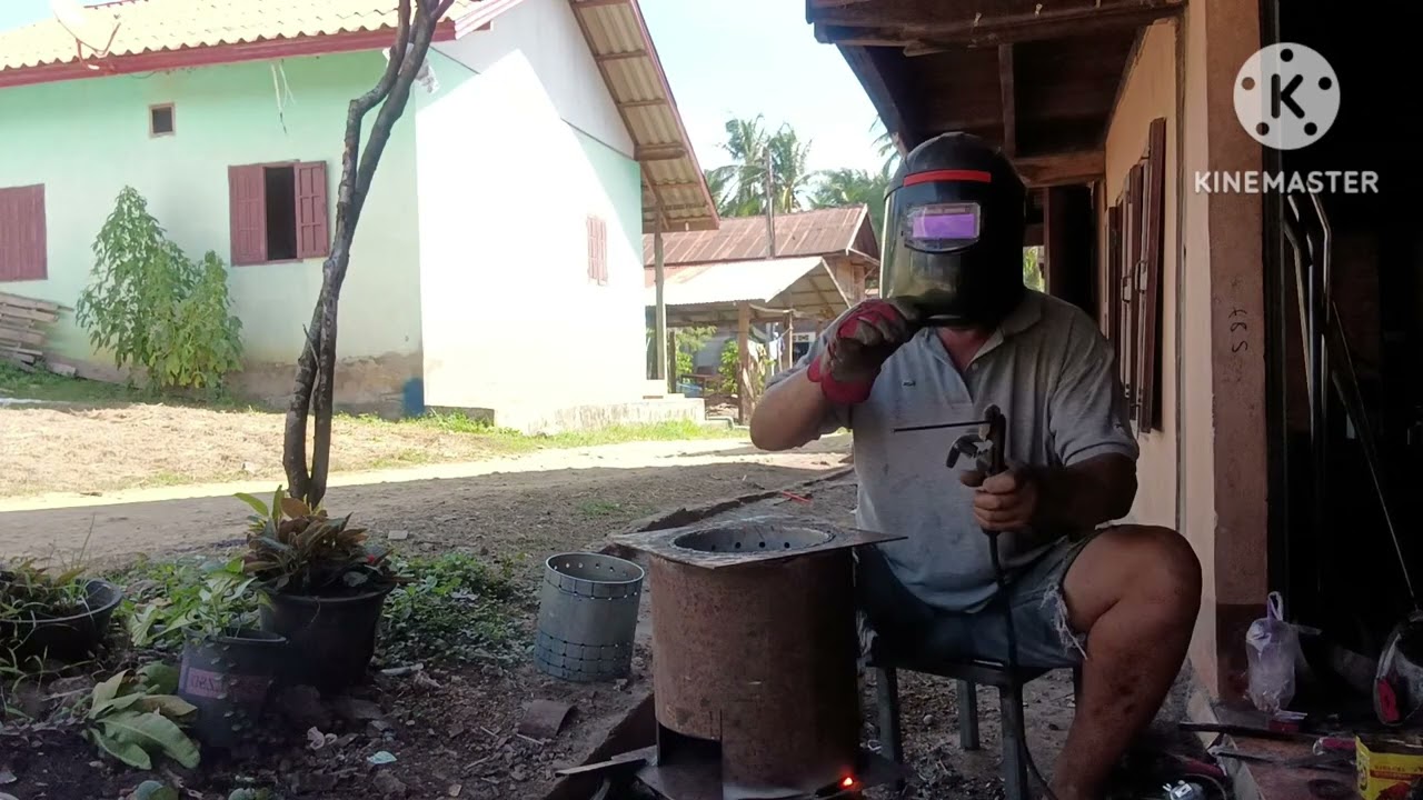 Ep 2ทำเตาชีวมวลขายรายได้ดี30.000-50.000บาทต่อเดึอนถ้าชอบคริบนื้ฝากติดตามชอ้งบ่าวพอนdiyไวเดี