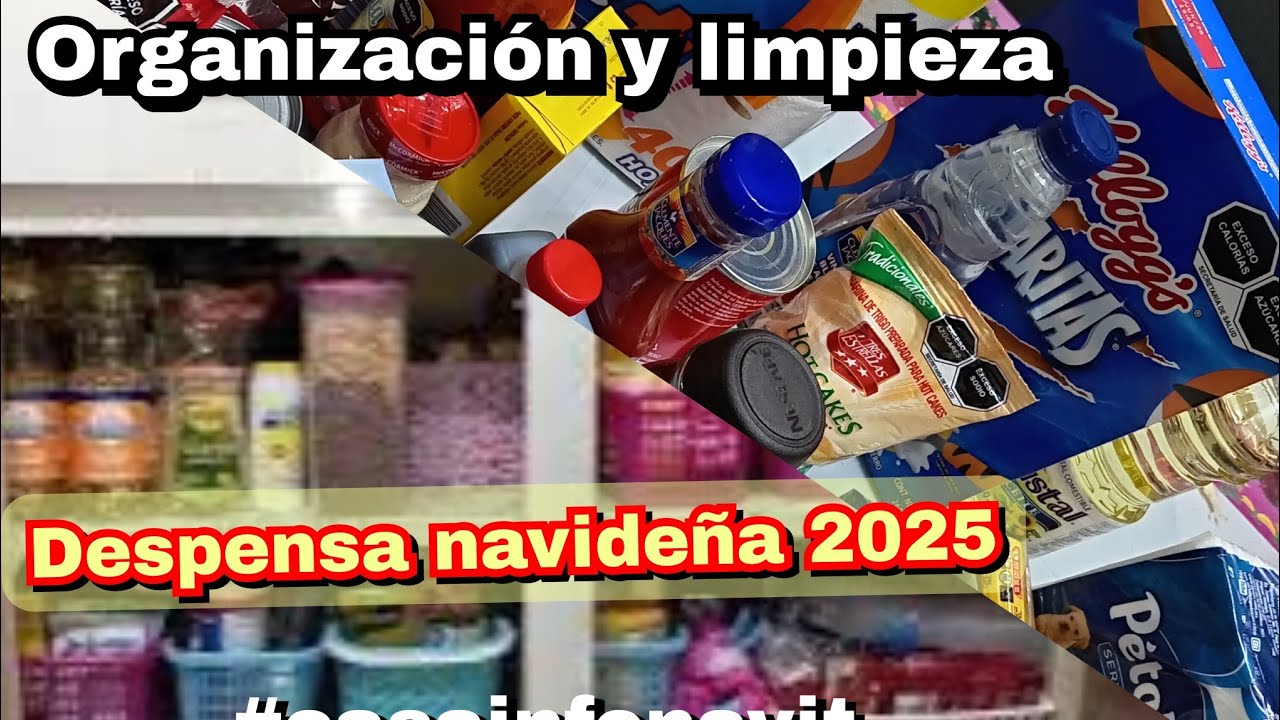 Organiza MI DESPENSA NAVIDEÑA 2025