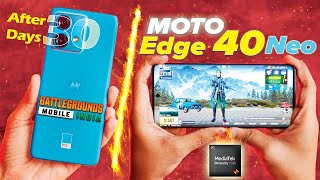 Moto Edge 40 Neo PUBG Test *After 1 Month* - Heat & Battery Test ?