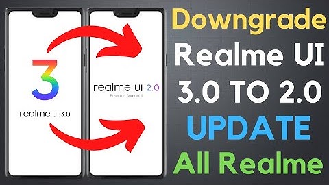 How To Downgrade Realme UI 3.0 To Realme UI 2.0 Update 😍