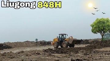 Liugong 848H Wheel Loader || Liugong Wheel Loader working at site.
