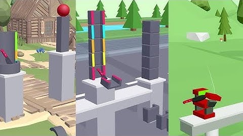 Slice it All - All Levels Gameplay Android,ios (Levels 3-5)