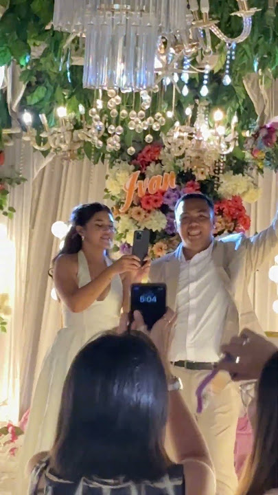 Guests are singing love story #love story #weddingparty