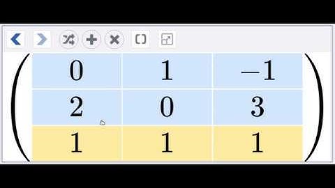 Elementary row operation - swapping